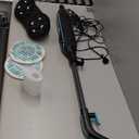 Pursteam ScrubMaster Steam Mop with Dual Scrubbing Head, LED Headlights, Adjustable Steam Control, Anti-Slip Swivel Head, Cable Holder & Upright Lock