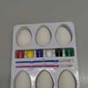 Dan&Darci Easter Egg Squishy Painting Kit - Arts & Crafts for Girls and Boys - Kids Art Activities - Craft Gift for Kid Ages 6 7 8 9 10 Year Old Girl Gifts - Decorate 6 Slow Rising Squishies