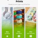 PLA Basic, Pre-Dried Filament with Quick-Swap Reusable Spool 2kg (4.4lbs), 1.75mm 3D Printing Filament, Compatible with Bambu Lab 3D Printers White + White