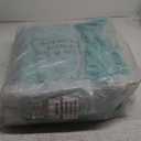 Barydat 2 Pcs 59 x 19.6 Inch Waterproof Bench Cushions for Outdoor Furniture Thicken Patio 2/3 Seater Couch Swing Cushions Backrest Replacement with Ties for Garden Porch Lounger, Turquoise