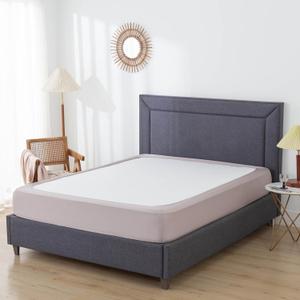 Box Spring Cover King Size - Elastic Wrap Around 4 Sides Bed Skirt, with Smooth and Elastic Knit Material, Washable, Dustproof - King, Light Grey Box Spring Cover King Size - Elastic Wrap Around 4 Sides Bed Skirt, with Smooth and Elastic Knit Material, Washable, Dustproof - King, Light Grey