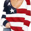 HUUSA Oversized Sweaters for Women Crewneck Tops Knitted Baggy Pullover Sexy See Through Beach Coverups Relaxed Fit Size 3XL Plus