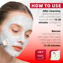 HKY Cooling Instant Soothing Facial Mask - Skin care Redness Relieving Deep Hydrating Pore Tightening with Zinc PCA, Botanical Peony, CoQ10, For Repair Skin Barrier(1 Box 12 Count)