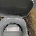 Litter Genie Platinum Pail Made of Durable Stainless Steel Includes 1 Easy Roll Refill