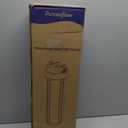 Purcooflow WHF2045C | 20" x 4.5" Clear Whole House Water Filter Housing for Well & City Water
