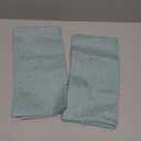 MIULEE Pack of 2 Decorative Outdoor Solid Waterproof Throw Pillow Covers Faux Linen Garden Farmhouse Cushion Cases for Summer Patio Tent Balcony Couch Sofa 12x12 Inch Teal