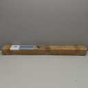 SMARTSTANDARD 34" Bifold Sliding Barn Door Hardware Kit, 2.8ft Top Mount Bi-Folding Track Kit for Double 15" Closet Pantry Laundry Doors-Smoothly and Quietly, Black [No Door]