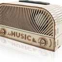 STEM Kits for Kids Age 12-14, Wooden DIY Bluetooth Speaker Kit Build Your Own with Dual Speakers, Science Gift for Teen Boys Girls Birthday Christmas