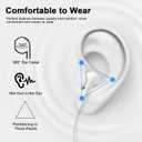 2 Pack [Apple MFi Certified] Wired Headphones for iPhone 14 13 12 Pro Max | for iPhone Earbuds with Built-in Microphone & Volume Control Nosie Reduction Earphones for iPhone 14 13 12 11 Pro Max XS XR X