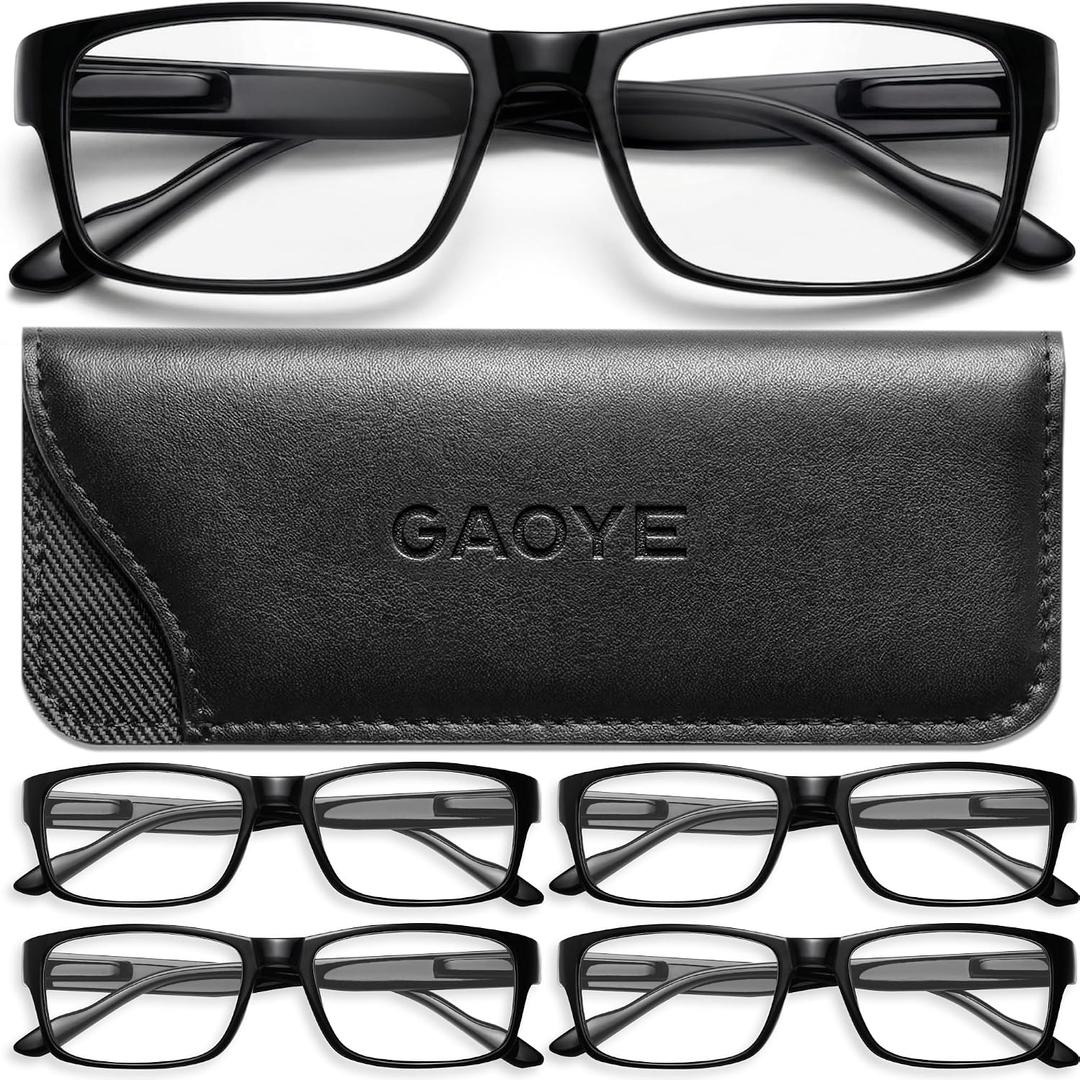 Gaoye Reading Glasses Men/Women, Eyeglasses, Blue Light Readers for Men/Women, Computer Eye Glasses, Cheaters