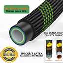 50 ft Non-Expandable Garden Hose, Flexible Ultra Lightweight Durable, Kink-Free Water Hose with 10 Function Sprayer - Non-Tangle,Puncture Proof pipe, Easy to Store, All-Weather Use Garden Hoses