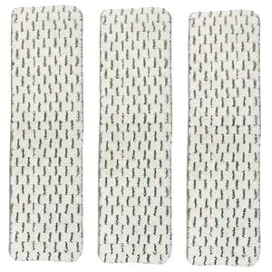 3 Pack New Powerful Cleaning Pad for Bona Mop, Reusable Mop Replacement Refill Pads for Hardwood Floors, Three-Zone Cleaning Design for Faster Cleaning