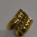 JOYIN 6Pcs Gold Easter Eggs, 2.3" Metallic Plastic Empty Eggs Fillable for Easter Hunt Supplies, Basket Stuffers, Toys Filling Treats, Party Favor