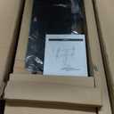 WALI Motorized Ceiling TV Mount Flip Down for 37-75 Flat Curved TVs, Electric Ceiling Mount TV Bracket with Remote, Fits Flat & Pitched Ceiling, Up to 99 Lbs, Mounting Holes 600x400mm(FCM604A), Black