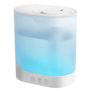YOGIN Air Humidifier for Bedroom, 3L Top-Fill Cool Mist Humidifier & Essential Oil Diffuser, Ultra-Quiet <24dB, Smart Humidity Control, Up to 40H Runtime