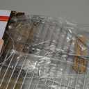 16.5inch Oval Roasting Rack for Oven, Thanksgiving Christmas Gifts for Mom Men Wife Cooking Home Chefs, Stainless Steel Cooling Rack with Handle, Wire Rack for Cooking, Grilling, Drying