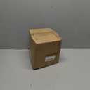 White Tissue Box Cover - Modern Tissue Holder, Lacquer High Gloss Finish & Rounded Edges - Cube Square Box. Bathroom, Desks, Kitchen Countertop, Dressers - Wont Move When You Pull a Tissue!