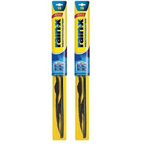 Rain-X RX30216 WeatherBeater Wiper Blades, 16" , 26" Windshield Wipers (Pack Of 2), Automotive Replacement Windshield Wiper Blades That Meet Or Exceed OEM Quality And Durability Standards