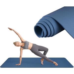 Yoga Mat 72" x 24" x 6mm – Non Slip Exercise Mat