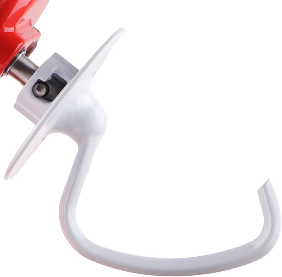 MEET JUICE K45DH Coated C-Shaped Dough Hook for KitchenAid Tilt-Head Stand Mixers, Fits 4.55 Quart Bowls, Compatible with K45, K45SS, KSM90, KSM110, KSM150, Not Compatible with Bowl-Lift Models