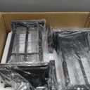 Brilvibera 2-Pack 16" Large Black Outdoor Wall Light