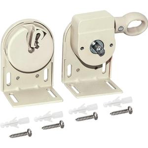 Cordless Bracket, Sunshade Replacement Accessory, Suitable for Coolaroo External Roller Blinds and Cordless Roller Blinds,Universal for Outdoor/Indoor sunshades(Beige)