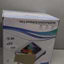 Hawkrown Bathroom Exhaust Fan with Light Humidity Sensor, Bathroom Fan with Humidity Sensor, 230 CFM 1.0 Sone Exhaust Fan, Venlitation Fan with 3CCT LED Light 7 LED Color, Remote Control Easy Install