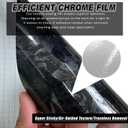 Front Grill Trim Chrome Delete fit for 2014-2021 Jeep Grand Cherokee Accessories with Gloss Black Forged Carbon Fiber Blackout Film Vinyl Wrap Overlay Kits