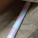 Cohoo Home Pink and White Peel and Stick Wallpaper Striped Cute 23.6"x118"