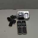 AT&T BL102-2 DECT 6.0 2-Handset Cordless Phone for Home with Answering Machine, Call Blocking, Caller ID Announcer, Audio Assist, Intercom, and Unsurpassed Range, Silver/Black