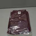 Red Maroon Short Sleeve Beach Grunge Polo Shirt Mens Large