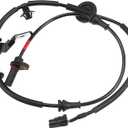 ABS Sensor No.599303X360 - Car Rear Right ABS Wheel Speed Sensor - for Hyundai Elantra 2011-2015 ABS Metal Black - 1 Pc