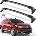 KINGGERI 300lbs All Aluminum Roof Rack Cross Bars Compatible with Honda CRV 2017-2022 CR-V (Not for 2023-2026)，Lockable Heavy Duty Crossbars Rooftop Cargo Basket Luggage Kayak Snowboard Bike
