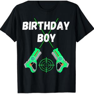 Laser Tag Birthday Boy Party Laser Tag Player Birthday T-Shirt
 1 sustainability feature