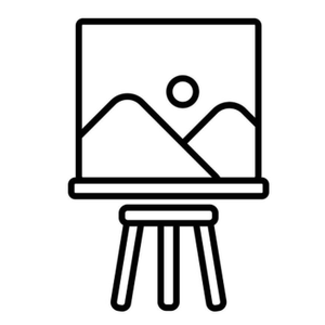 Black and White Crow Canvas Picture, 58" X 28 3/4"