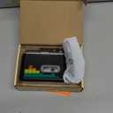 DIGITNOW USB Cassette Player, Portable Walkman Stereo Tape to MP3 Converter, Audio Music Recorder to MP3 Digital File Converter with Earphones, No PC Required, Black, BR607