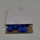 12 Pcs Trampoline Caps - 1 Inch Diameter Enclosure Net Pole Caps & Replacement Poles for Safety Accessories