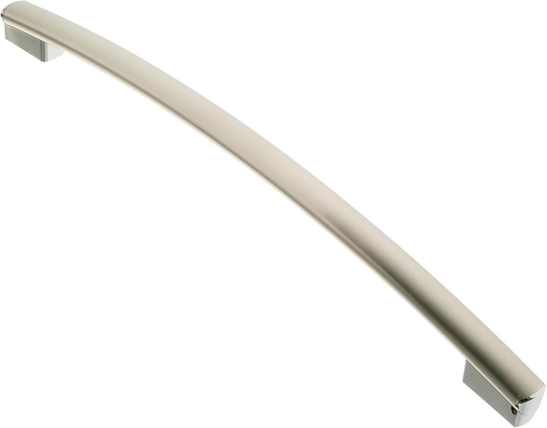 WR12X34310 Stainless Steel Freezer Door Handle - Replacement for GE Refrigerators, Compatible with GWE19JMLKFES/GNE25JSKLFSS/GFE24JSKNFSS & More, Replaces 4960021 AP6994366 PS16220203 EAP16220203