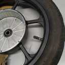 120/70-12 Tire for Scooter/Moped Front Rear for Daily Commuting on Various Roads 4 P.R 225 kPa MAX Load 430 LBS 59J 120/70/12 Tubeless Anti-Slip Tyre, Wear-Resistant Knobby Tire
