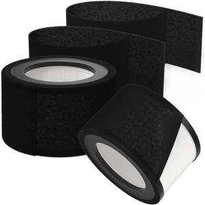 2 Pack HEPA Replacement Filter Compatible with Crane EE-5068 Air Purifier, Part Number HS-1946