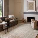 Loloi Amber Lewis Monty Collection MOT-03 Ivory/Beige 9'-2" x 13', .50" Pile Height, Area Rug
