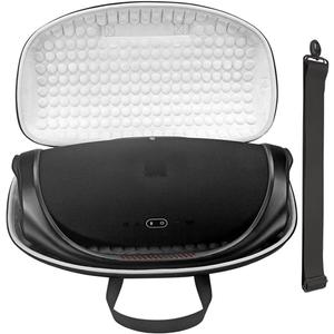 Hard Carrying Case Compatible with JBL Boombox 3 / 2 Portable Bluetooth Speaker, Portable Fashion Travel Case (Grey+Black) Hard Carrying Case Compatible with JBL Boombox 3 / 2 Portable Bluetooth Speaker, Portable Fashion Travel Case (Grey+Black)