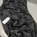 Memoriesea Women's Sexy One Shoulder High Split Cocktail Wedding Party Maxi Dress (Black, L)