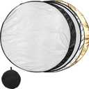Light Reflector Diffuser Portable Folding Photography Reflector Board for Versatile Outdoor Lighting