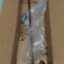 Rustic State Motris Cast Iron Towel Bar with Hammered Effect Texture for Bathroom and Kitchen - Railroad Spike Industrial Design Hand Towel Rail Holder Hanger Rack - Black