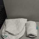 Waterproof Bassinet Mattress Pad Cover Fit for Jimglo 3 in 1, Nordmiex, BabyBond, INFANS, HARPPA, and Ihoming Bedside Bassinet, 2 Pack, Ultra Soft Surface, Breathable and Easy Care