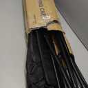 Heavy-Duty 2-Tier Folding Shopping Cart with Wheels - Double-Layer Waterproof Grocery & Utility Wagon, Portable Design for Laundry, Storage and Transport, 150LB Capacity (Medium)