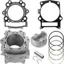 Caltric Cylinder Piston Ring Compatible with Yamaha Raptor 700 YFM700R 2006 2007-2014 Standard Bore