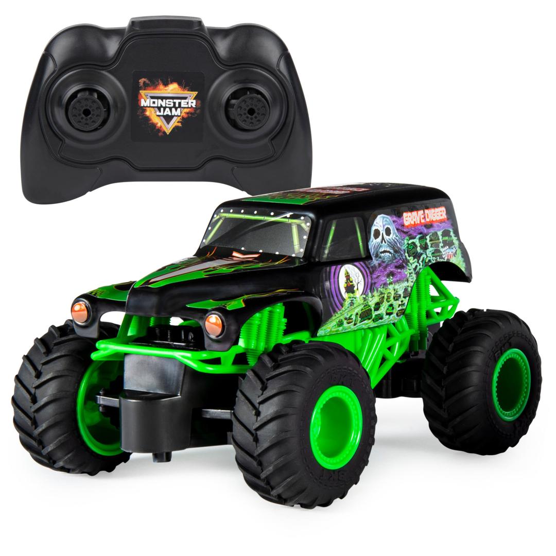 Monster Jam Official Megalodon Remote Control Monster Truck, 1:24 Scale, 2.4 GHz