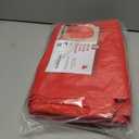 ZOBER Upright Christmas Tree Storage Bag With Drawstring Hem- Fits 9 Ft Trees - Plastic, Waterproof Christmas Tree Bag For Storage Box For Xmas - Strong, Durable Handles - Red